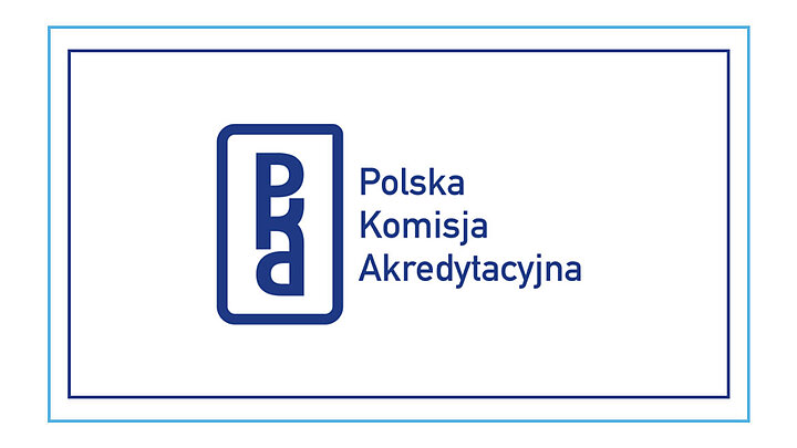 Abstrakcyjna grafika prezentująca logotyp..